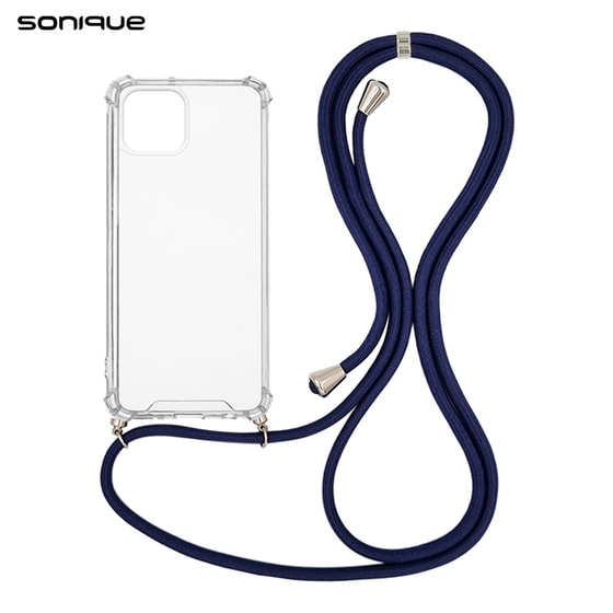 Θήκη Apple iPhone 13 Mini - Sonique Armor Clear - Μπλε Σκούρο image 0