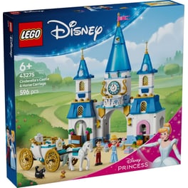 LEGO® Disney Cinderella's Castle & Horse Carriage (43275)