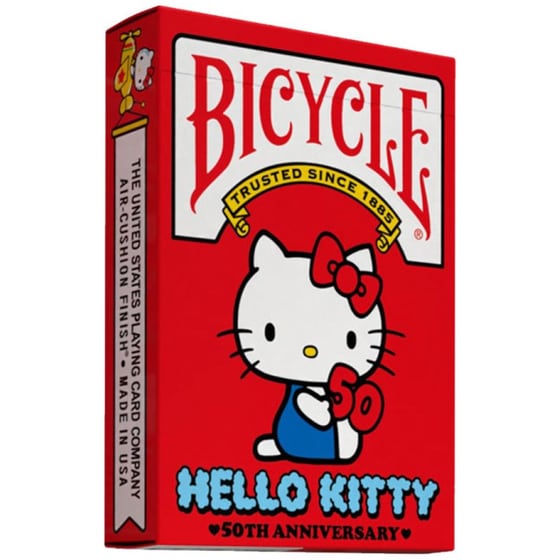 Τράπουλα Bicycle - Hello Kitty 50th Anniversary image 0