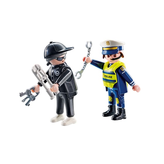Playmobil Αστυνόμος και Διαρρήκτης (71804) image 3