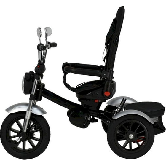 Παιδικό Ποδήλατο Τρίκυκλο Bebe Stars 360 Chopper 6 In 1,  814-188 - Μαύρο image 7