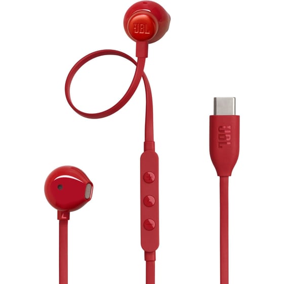 Ακουστικά Handsfree JBL Tune 305C USB-C - Κόκκινο image 0