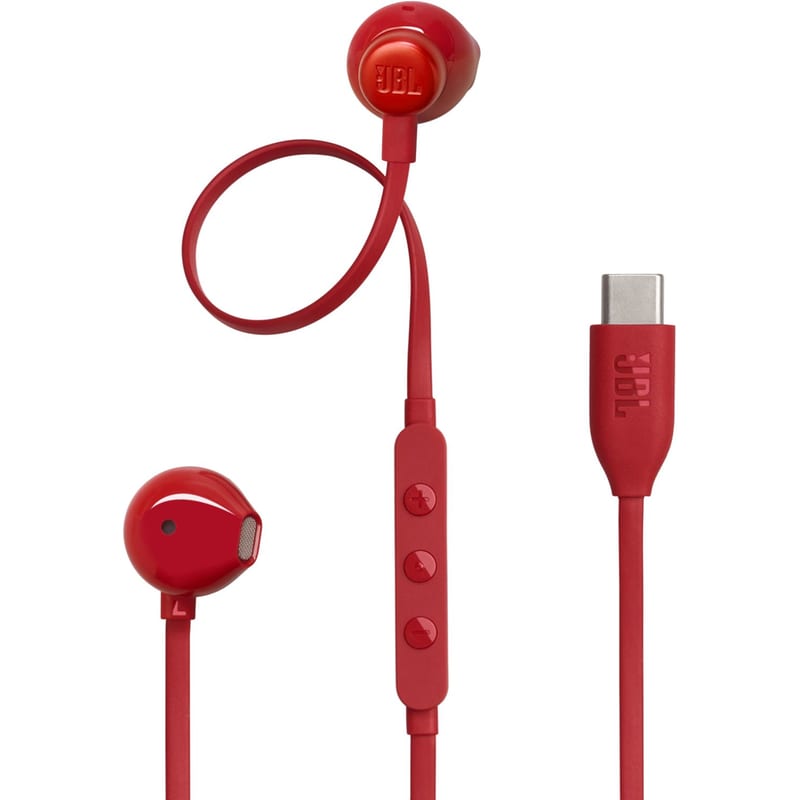 Ακουστικά Handsfree JBL Tune 305C USB-C - Κόκκινο