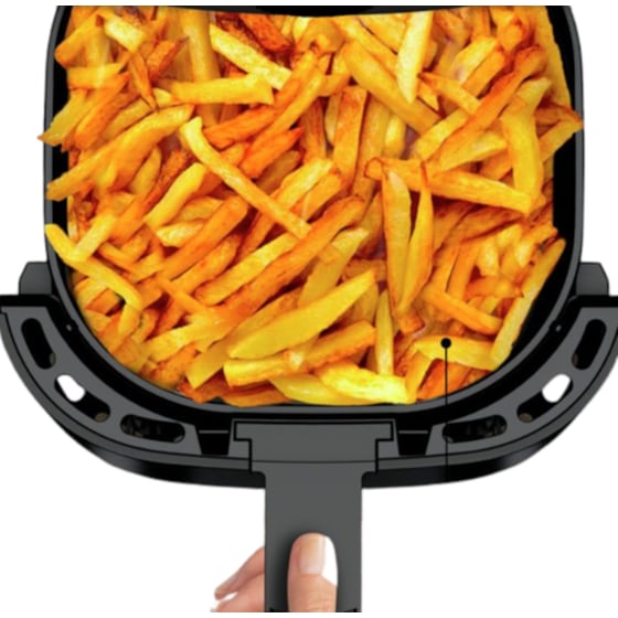 MOULINEX EASYFRY ESSENTIAL EZ1308 με Αποσπώμενο Κάδο 1280 W 3.5 L Μαύρο Φριτέζα Αέρος image 3
