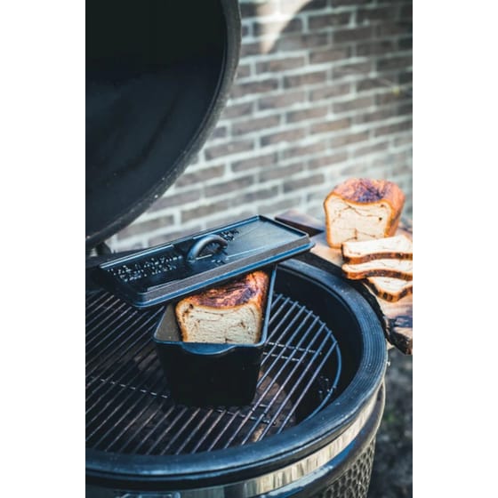 Μαντεμένια Ορθογώνια Γάστρα Dutch Oven THE WINDMILL Loaf 'N Bread TWM033 2.5 L Μαύρο image 3