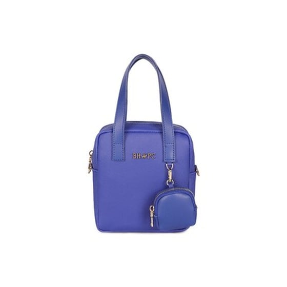 Γυναικεία Τσάντα Χειρός Χρώματος Μπλε Beverly Hills Polo Club 1106 668bhp0146 image 1