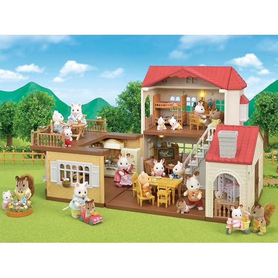 Παιχνίδι Μινιατούρα Sylvanian Families: Σπίτι στο Χωριό με Κόκκινη Σκεπή - Red Roof Country Starter Home (5302) image 6