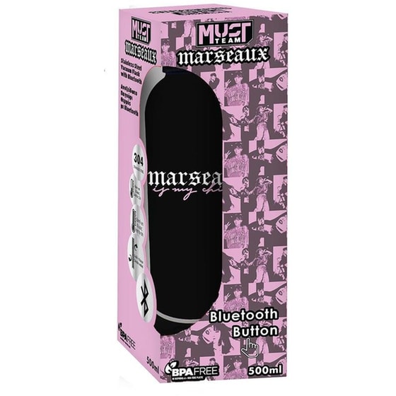 Μπουκάλι Θερμός Διακάκης Ανοξείδωτο&nbsp;με Bluetooth&nbsp;Marseaux 500ml image 1