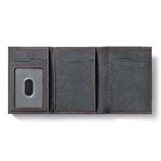 Πορτοφόλι Cactus RFID Alcantara Διπλό-Κέρμα Γκρι image 2