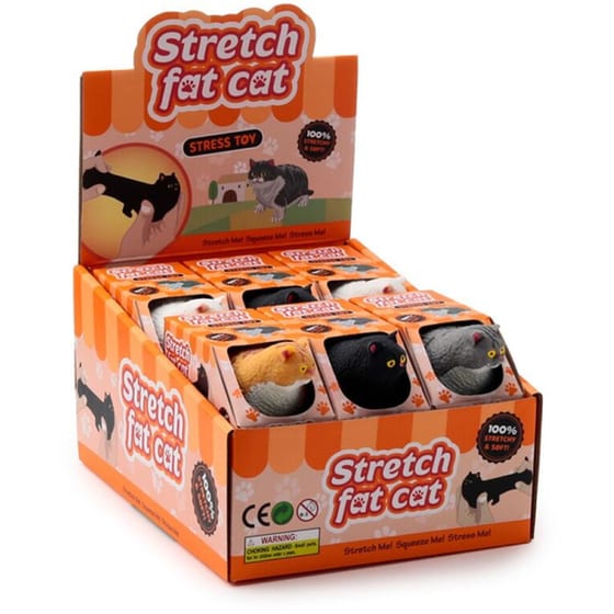 Puckator Stretchy Fat Cat Toy image 5