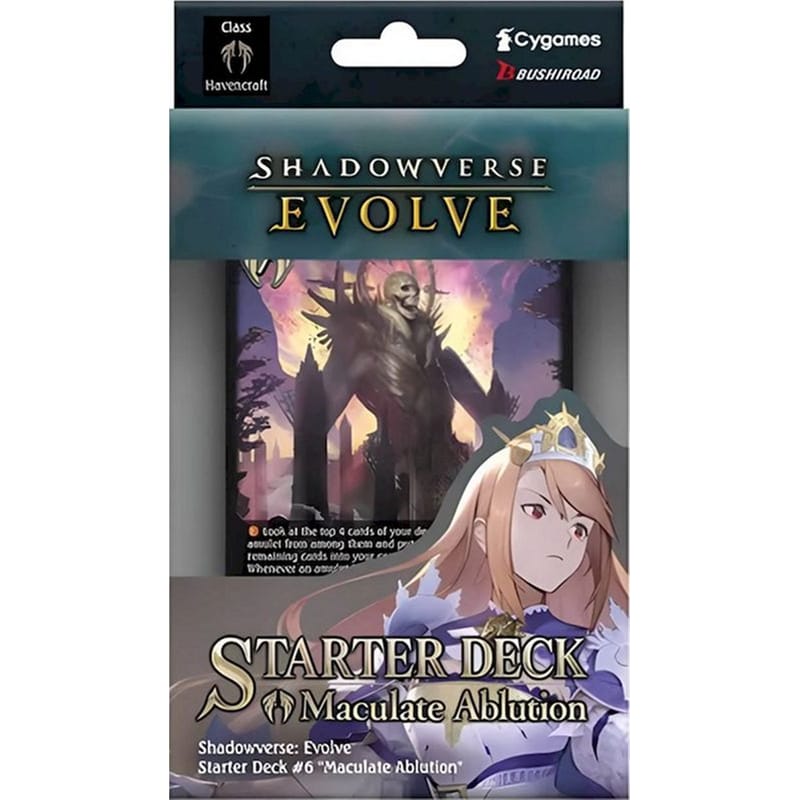 Shadowverse: Evolve Havencraft: Maculate Ablution Starter Deck