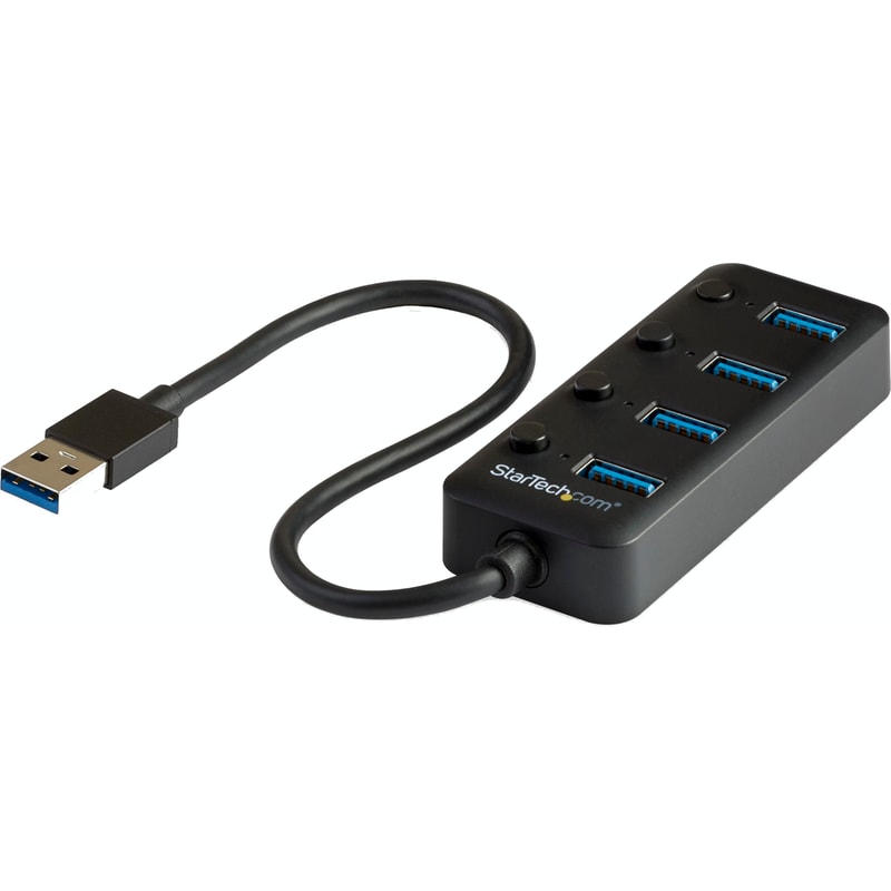 STARTECH StarTech.com HB30A4AIB USB Hub 4-Port USB 3.0 συμβατό με USB-A