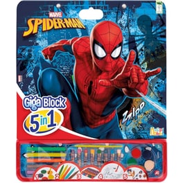 Σετ Ζωγραφικής AS Company Giga Block 5 in 1 Marvel Spiderman