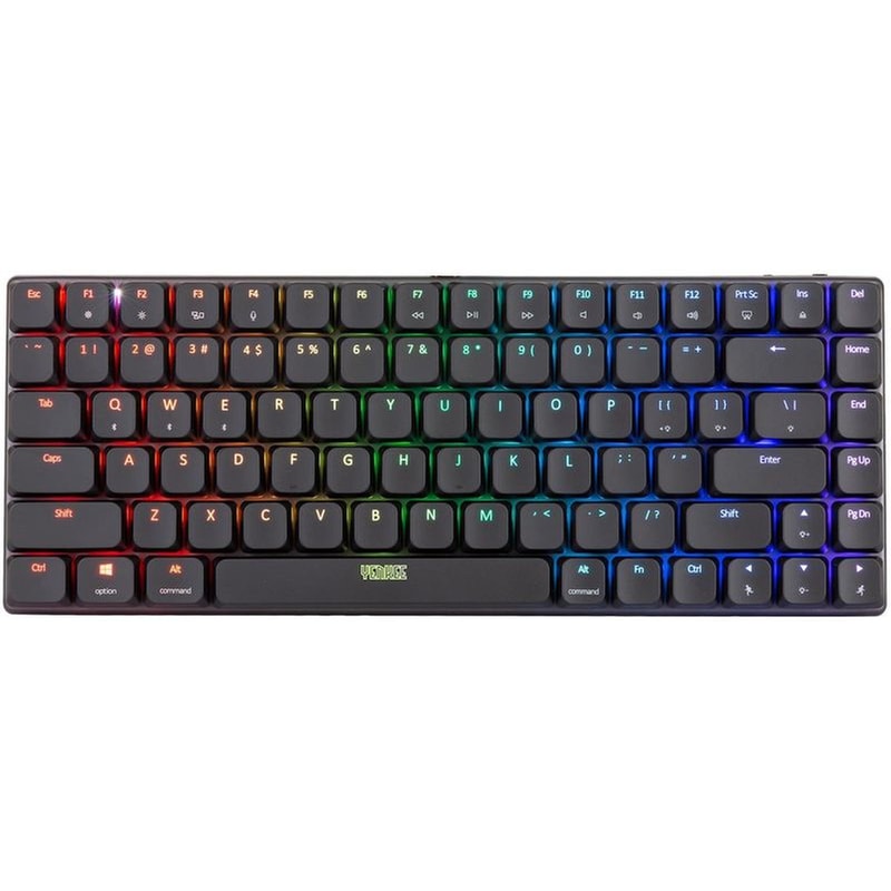 YENKEE Yenkee YKB 3700US Rogue Μηχανικό Gaming Ασύρματο Πληκτρολόγιο RGB Μαύρο (US)