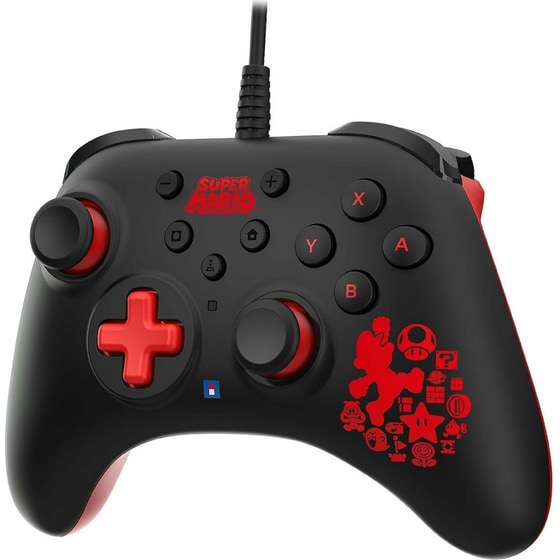 Hori Wired Controller Horipad Turbo Mario - Χειριστήριο Nintendo Switch image 1