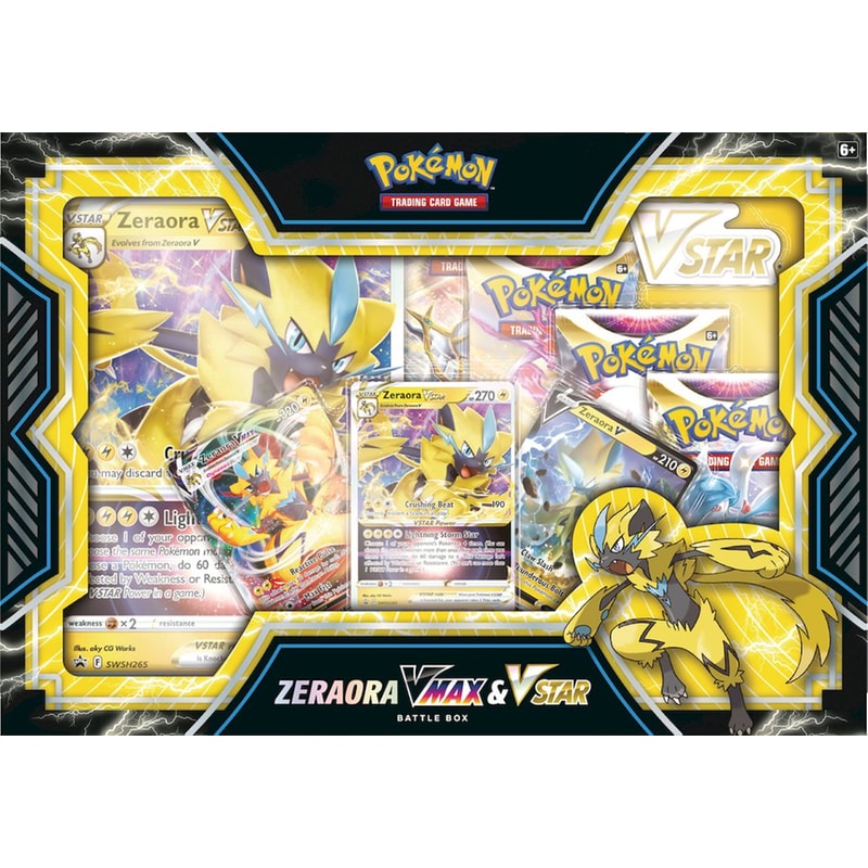 Pokémon TCG: Zeraora VMAX VSTAR Battle Box (Pokemon USA)