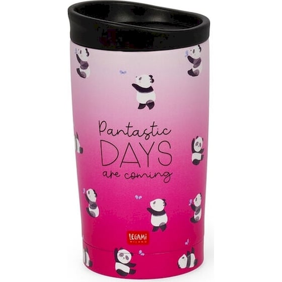 Κούπα Θερμός Legami Panda Hot & Cold 275 ml Ροζ image 0