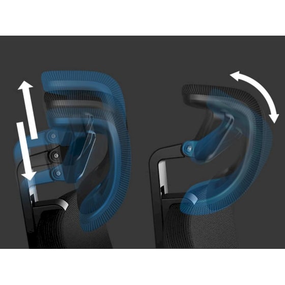 Εργονομική Καρέκλα Gaming Genesis Astat 200 G2 από Ύφασμα Mesh - Μαύρη image 4