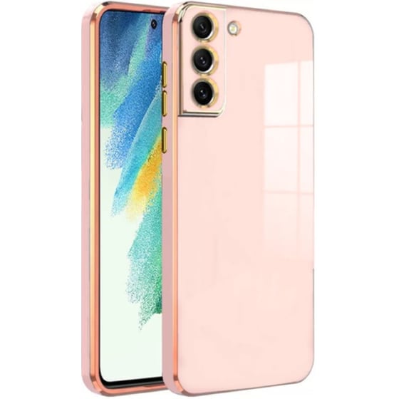 Θήκη Samsung Galaxy S21 5G - Bodycell Gold Plated - Pink image 0