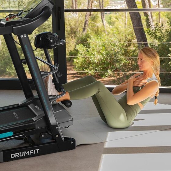 Ηλεκτρικός Διάδρομος Γυμναστικής Cecotec Drumfit Wayhome 1600 Obelia Pro - Μαύρο image 4