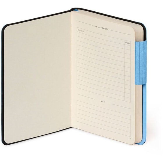 Σημειωματάριο Legami Ριγέ Small Retro Blue image 2