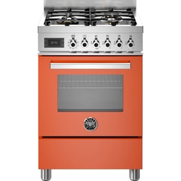 BERTAZZONI PRO64L1EART 58 Lt Πορτοκαλί Μεικτή Κουζίνα Αερίου