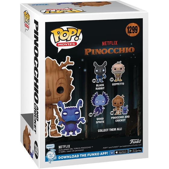 Funko Pop! Movies - Pinocchio - Pinocchio & Cricket #1299 image 2