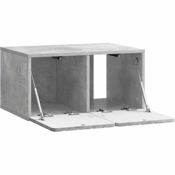 Επιτοίχιο Έπιπλο Τηλεόρασης VidaXL 59.5x41x30 cm - Γκρι image 4