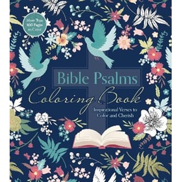 Bible Psalms Coloring Book