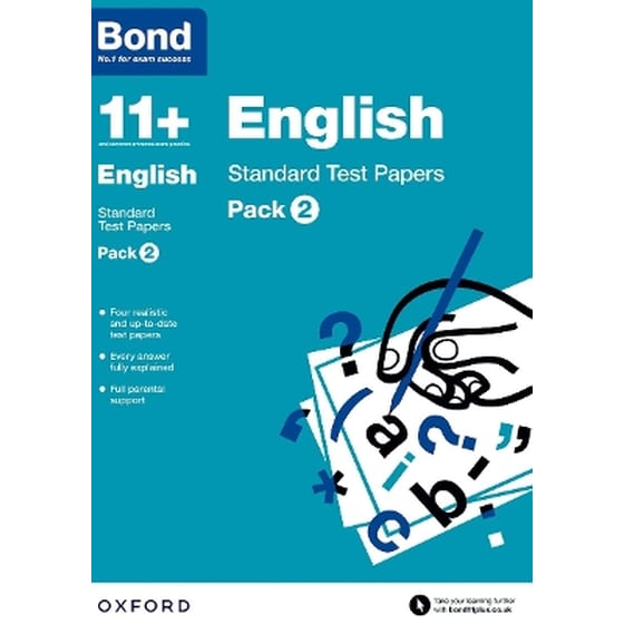 Bond 11+: English: Standard Test Papers: Ready for the 2024 exam: For 11+ GL assessment and Entrance Exams image 0