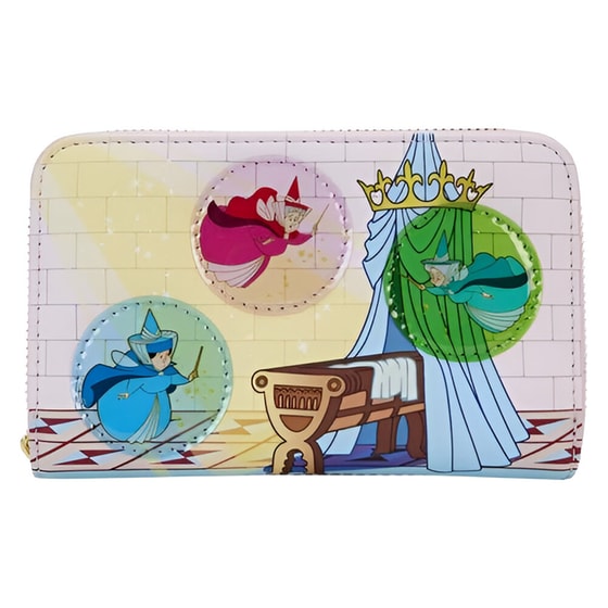 Πορτοφόλι Loungefly Disney Sleeping Beauty Stained Glass Castle image 0