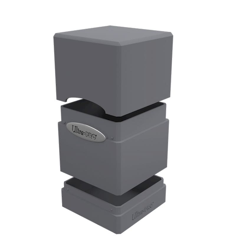 Ultra Pro Classic Satin Tower Deck Box - Smoke Grey