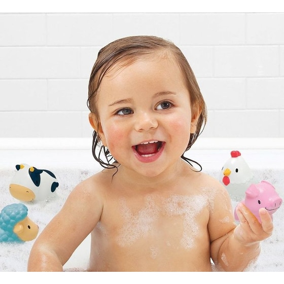 Παιχνίδια Μπάνιου Munchkin Barnyard Friends - 4 τμχ image 2