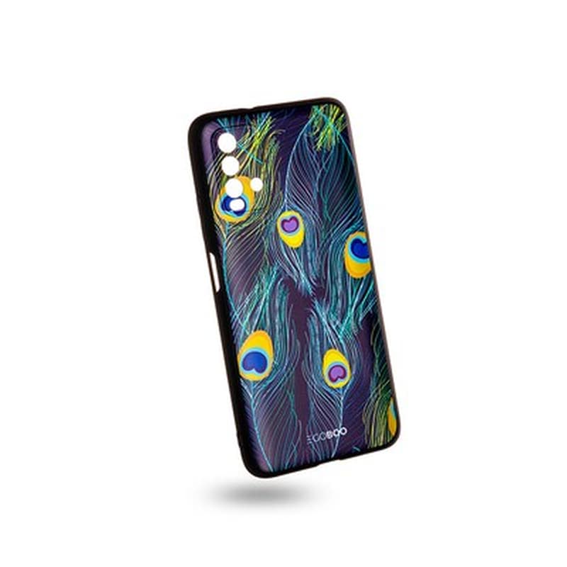 EGOBOO Θήκη Egoboo Back Cover Σιλικόνης Ανθεκτική Peacock (Poco M3 / Redmi 9T)