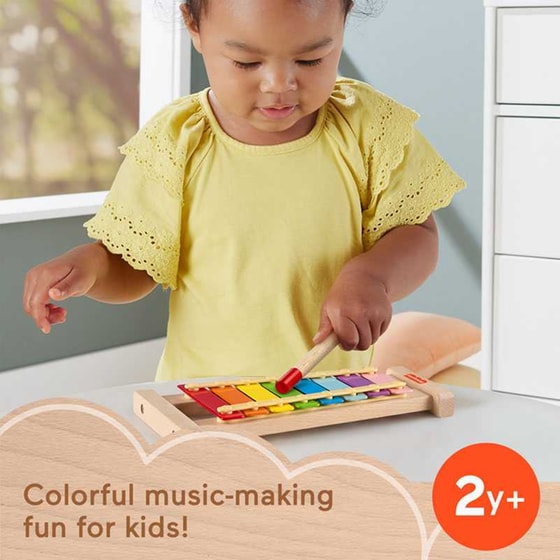 Fisher Price Wooden Xylophone Ξύλινο Ξυλόφωνο image 4