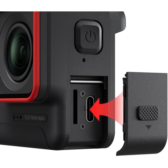 Insta360 Ace Pro USB Cover - Μαύρο image 3