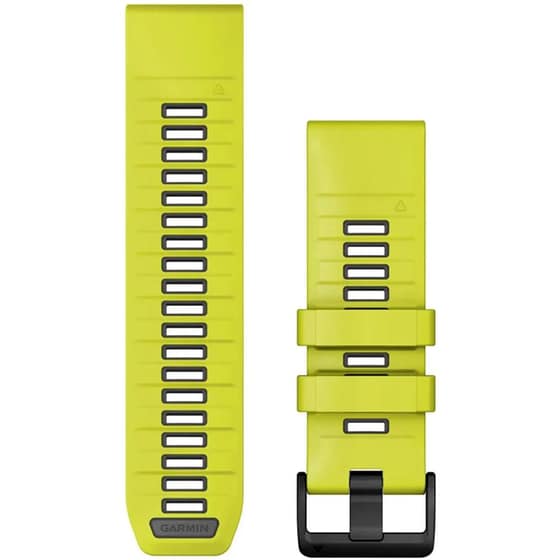 Λουράκι Garmin QuickFit 26 Silicone Band για Garmin QuickFit 26mm - Amp Yellow with Graphite image 0