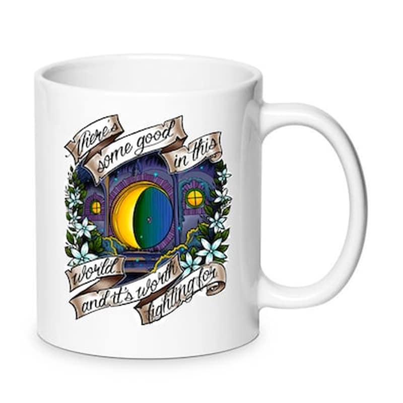 Κούπα The Lord of The Rings Νo3 Κεραμική 330 ml - Λευκό