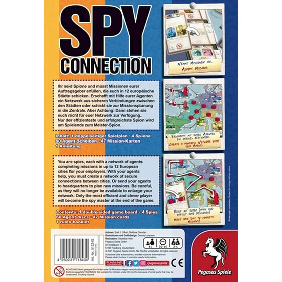 Επιτραπέζιο Παιχνίδι  Pegasus Spiele Spy Connection image 3