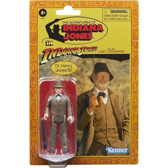 Φιγούρα Δράσης  HASBRO Indiana Jones The Last Crusade Dr. Henry Jones Sr. 10cm image 1
