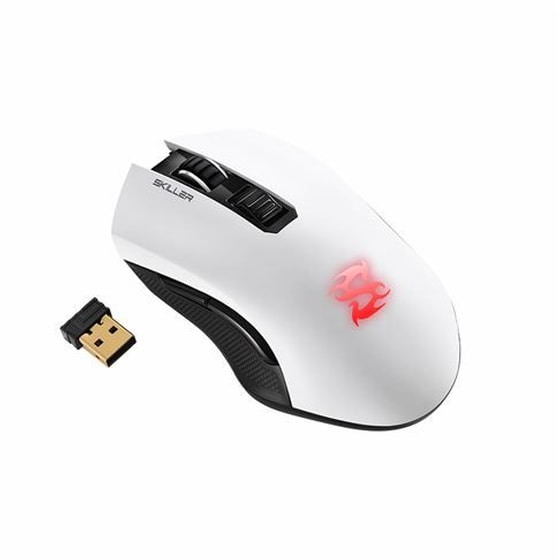 Sharkoon Skiller Sgm3 Gaming Ασύρματο Ποντίκι - Λευκό image 2