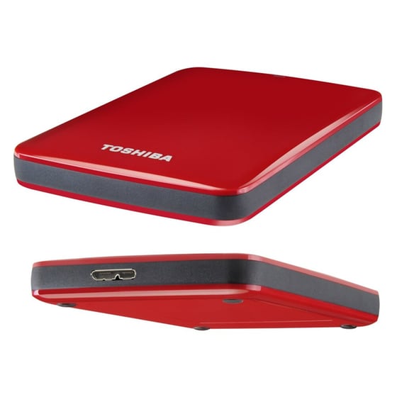 Εξωτερικός σκληρός δίσκος Toshiba Canvio 500GB 2.5" USB 3.0 HDTC705ER3AA Κόκκινο image 2