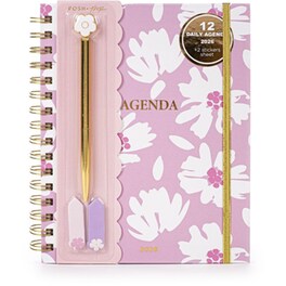 Ημερολόγιο Posh+Pop 2026 12Μ Σπιράλ Flower