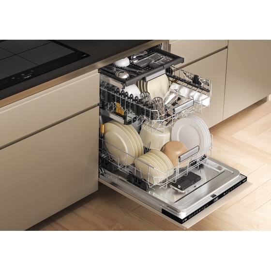 WHIRLPOOL WH7IA115B2M3TUS0 για 15 Σερβίτσια Μαύρο Εντοιχιζόμενο Πλυντήριο Πιάτων image 2