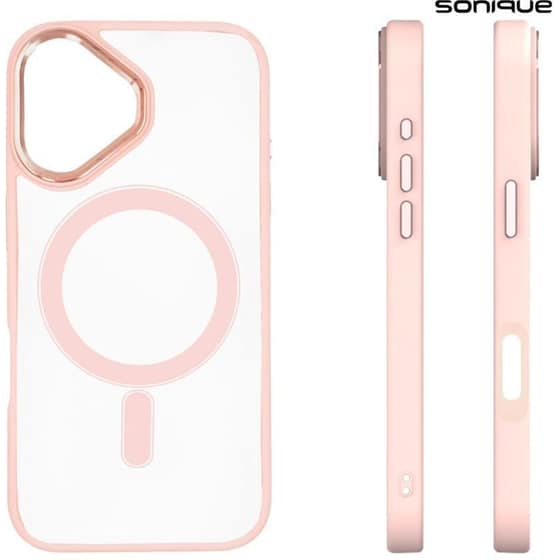 Θήκη Apple iPhone 16 - Sonique Magnetic MagMetal - Pink image 0