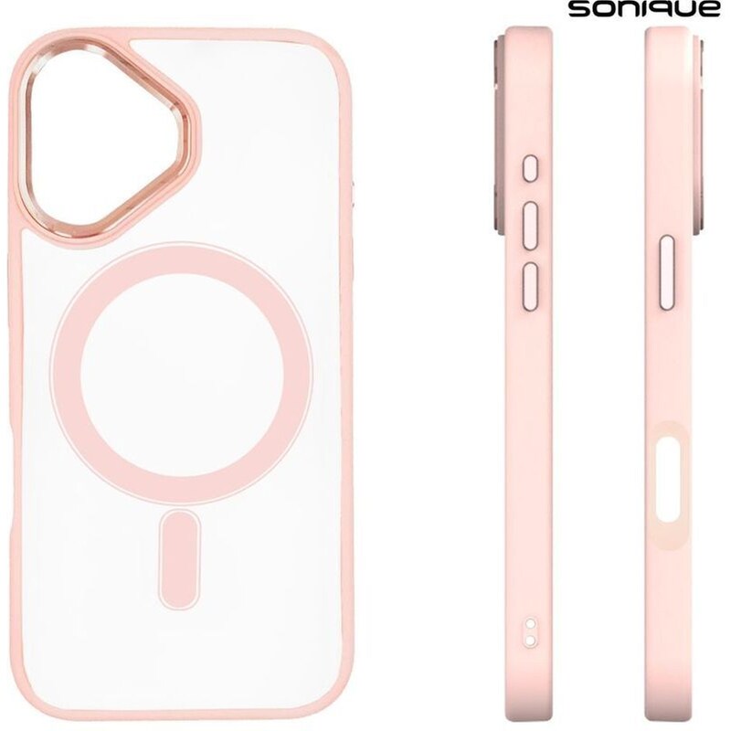 Θήκη Apple iPhone 16 - Sonique Magnetic MagMetal - Pink