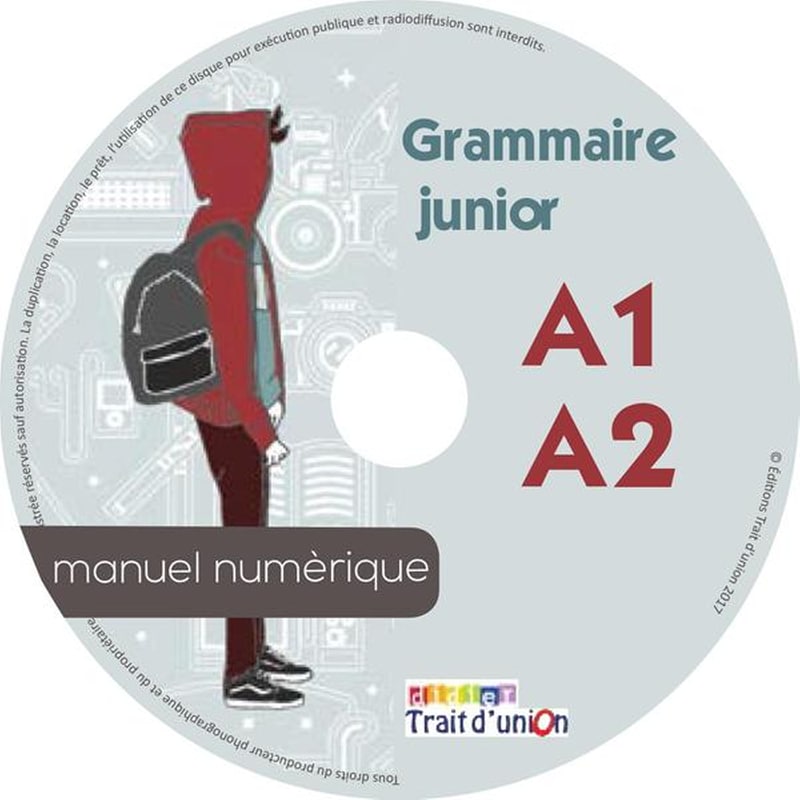 Grammaire Junior A1 A2 Manuel Numerique
