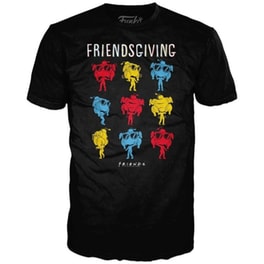 Funko Tee: Τα Φιλαράκια - Thanksgiving Black T-shirt