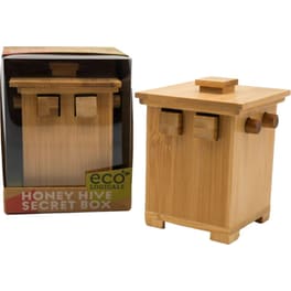 Eco Logicals Γρίφος Ξύλινος Honey Hive Secret Box