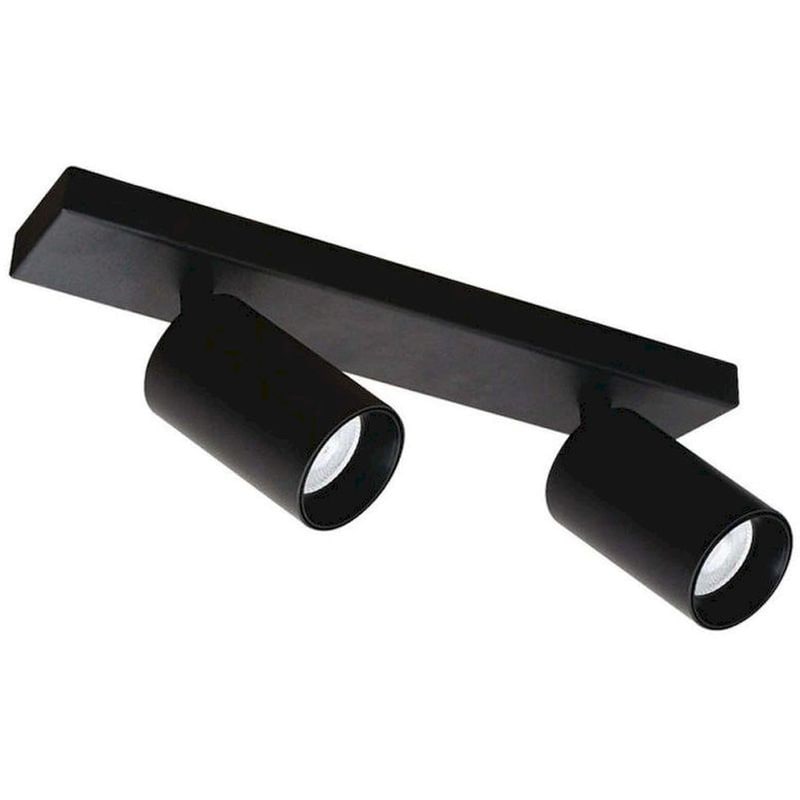 Σποτ Δίφωτο Viokef Stage 4259701 από Αλουμίνιο - Μαύρο VIOKEF